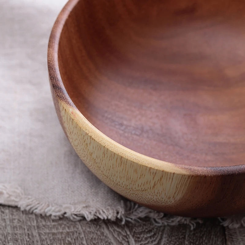 Unique Pattern Wood Bowl