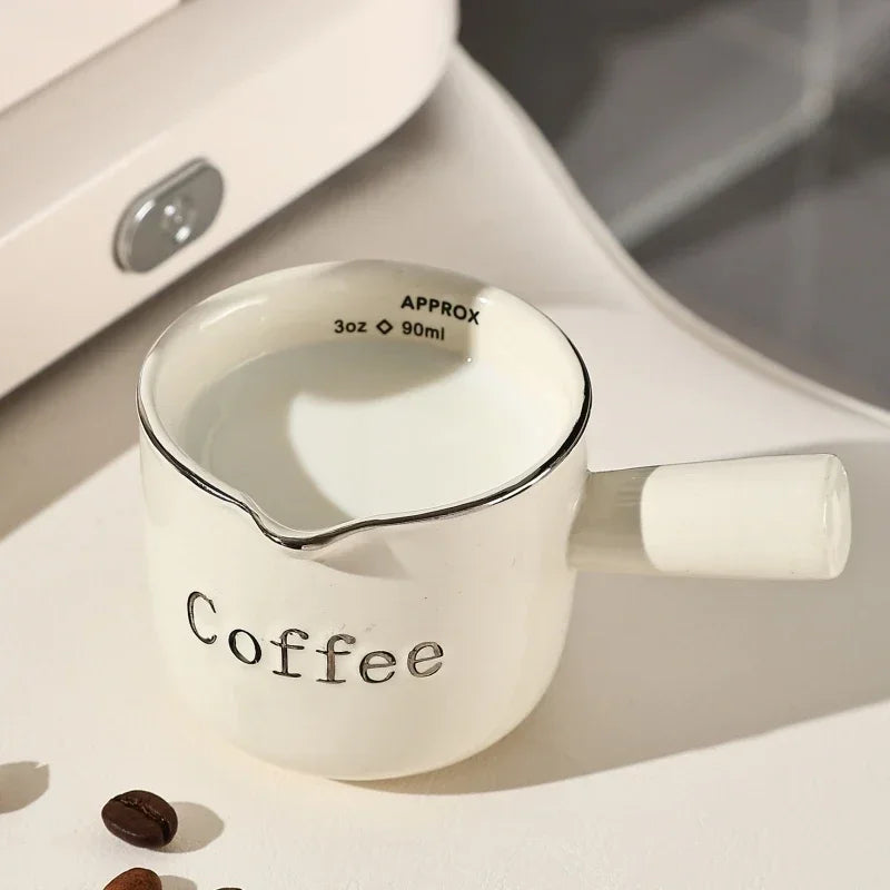 Ceramic Measuring Cups Set with Built-in Scale