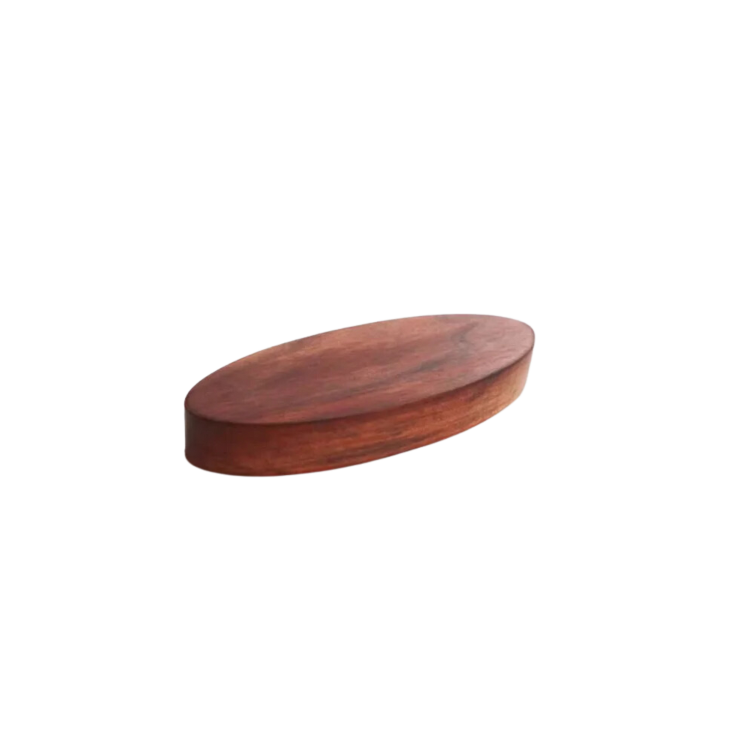 Oval Walnut Wooden Plate Specialty Tableware